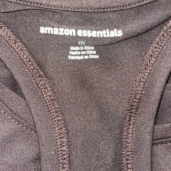NWT Amazon essentials brown athletic tank top - Picture 4 of 6